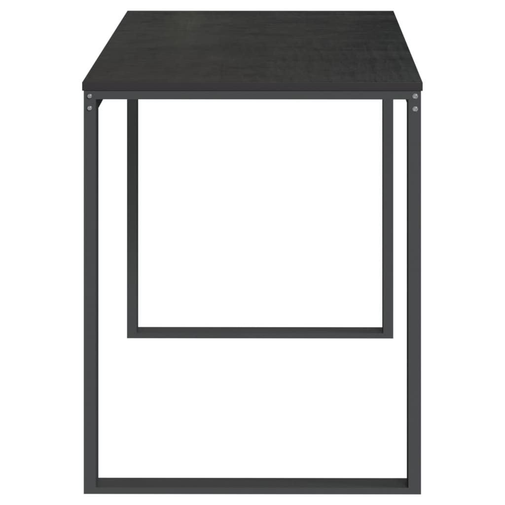 Computertisch 110x60x73 cm Spanplatte schwarz