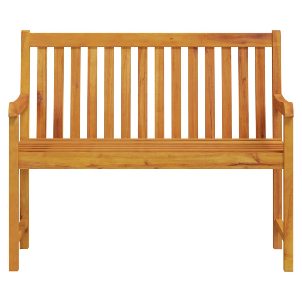 havebænk 110 cm massivt akacietræ