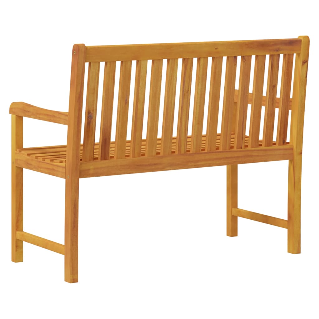 havebænk 110 cm massivt akacietræ