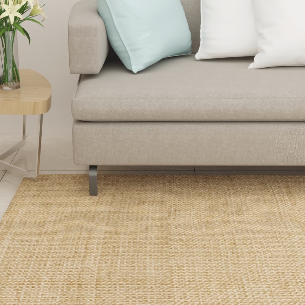 gulvtæppe 100x250 cm naturlig sisal
