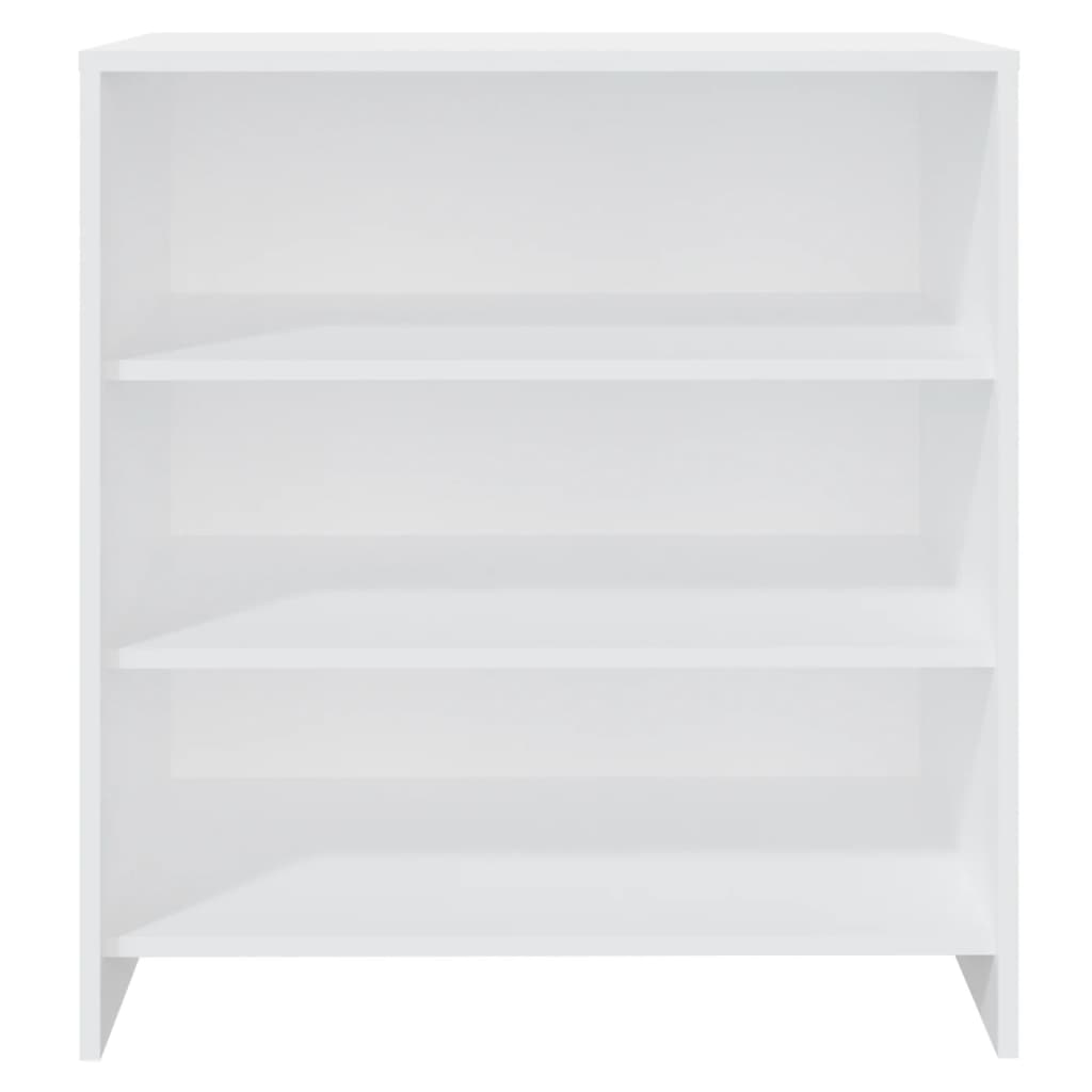 skænk 70x40,5x75 cm konstrueret træ hvid