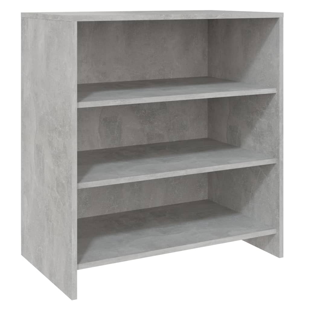skænk 70x40,5x75 cm konstrueret træ betongrå