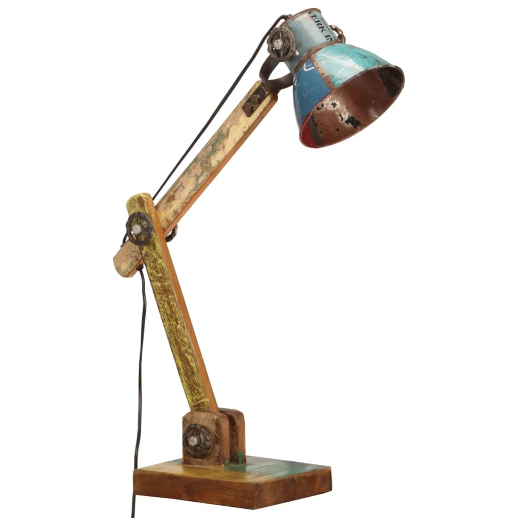 industriel bordlampe 23x18x95 cm E27 rund flerfarvet