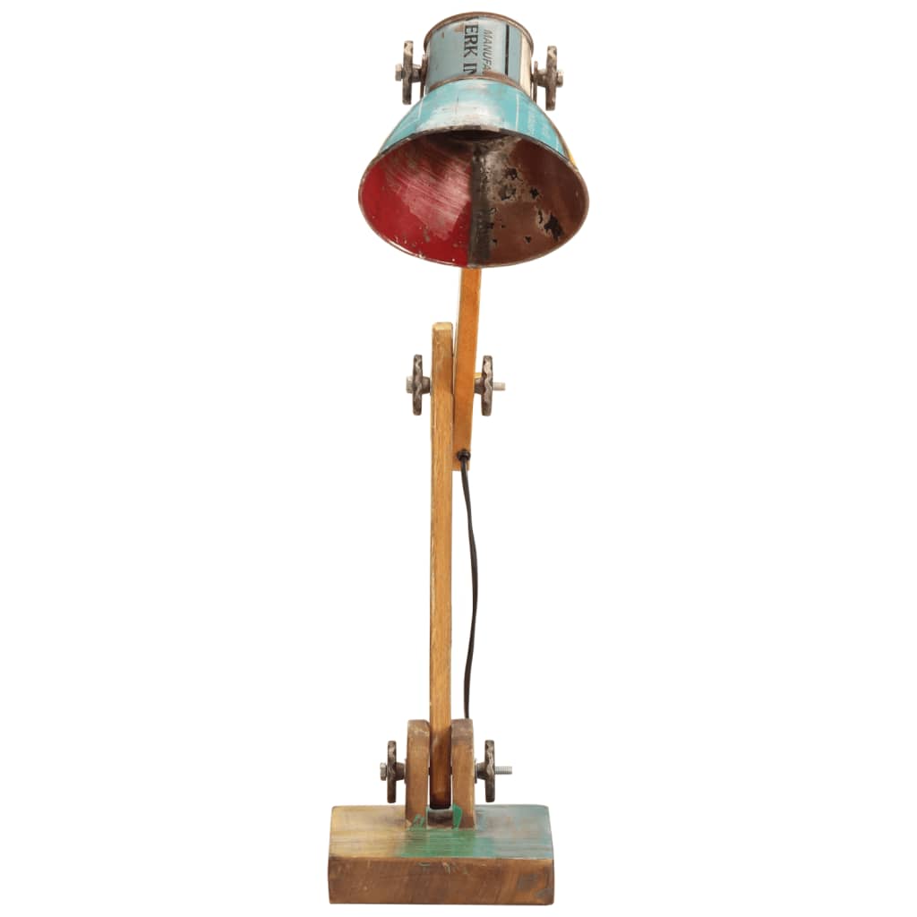 industriel bordlampe 23x18x95 cm E27 rund flerfarvet