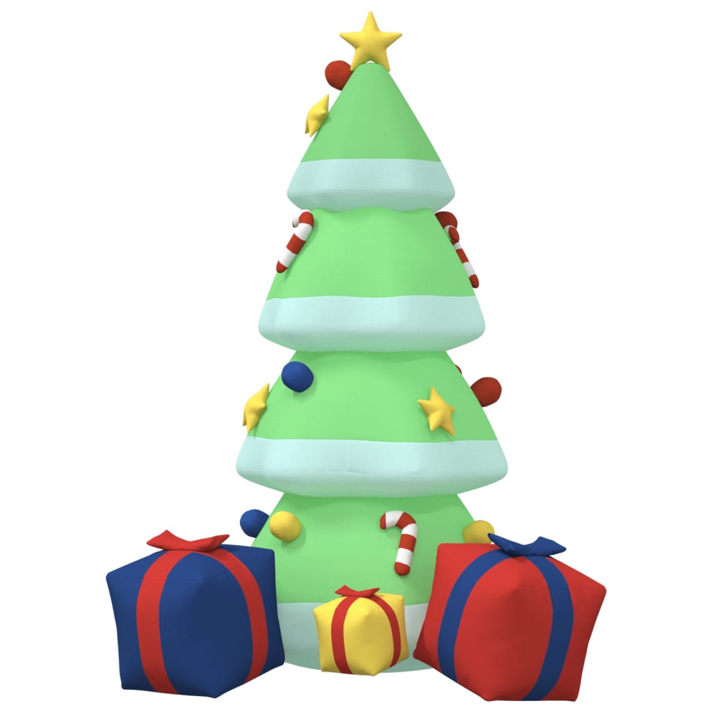 aufblasbarer Weihnachtsbaum mit LED-Lichtern 240 cm