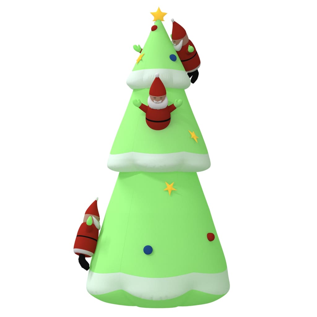 aufblasbarer Weihnachtsbaum mit LED-Lichtern 500 cm