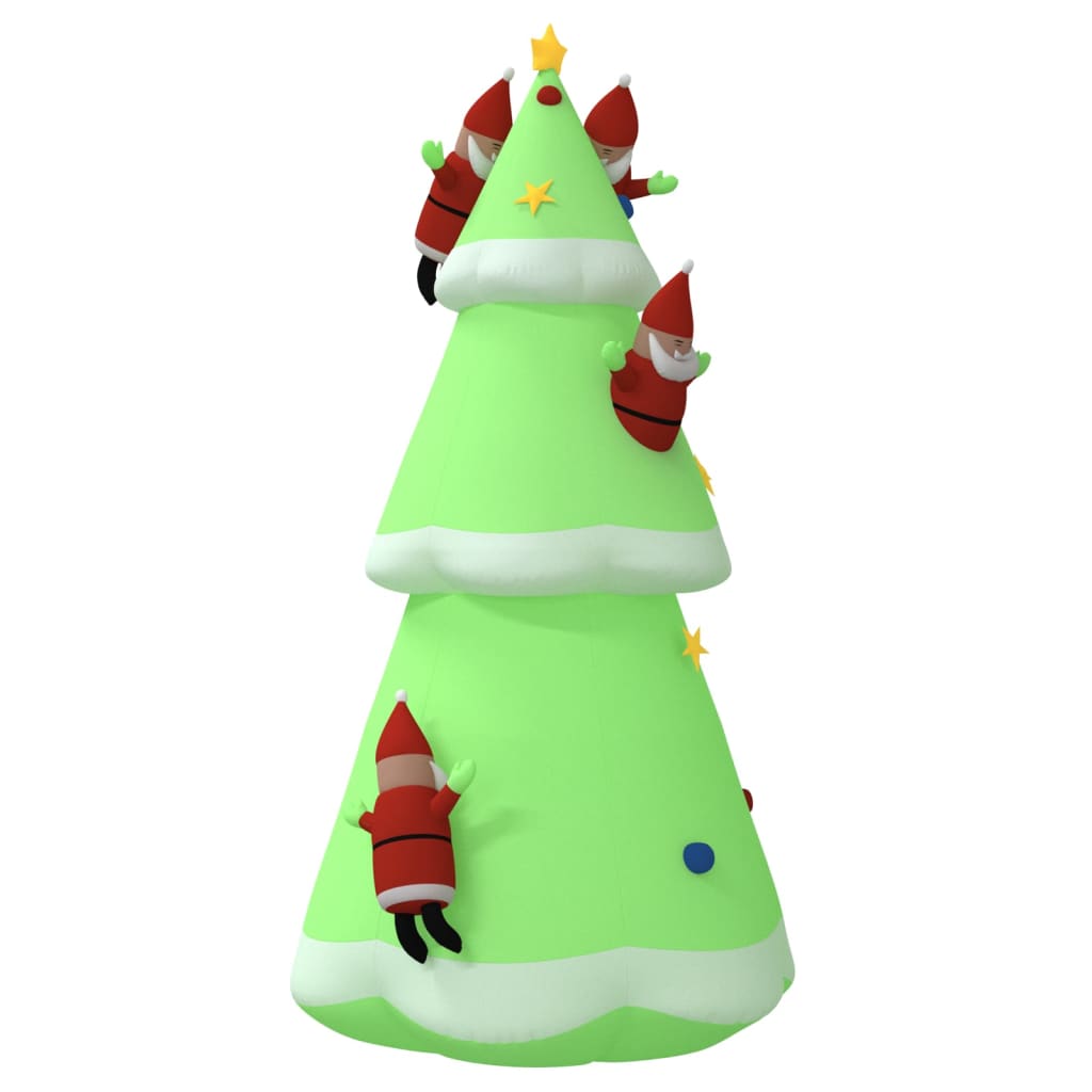 aufblasbarer Weihnachtsbaum mit LED-Lichtern 500 cm