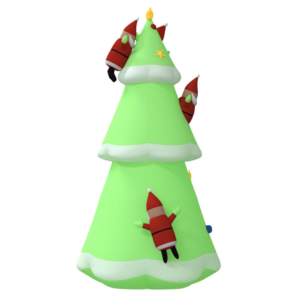 aufblasbarer Weihnachtsbaum mit LED-Lichtern 500 cm