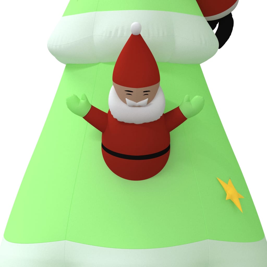 aufblasbarer Weihnachtsbaum mit LED-Lichtern 500 cm