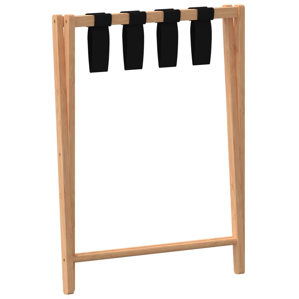 kuffertbænk 68,5x38x58 cm bambus