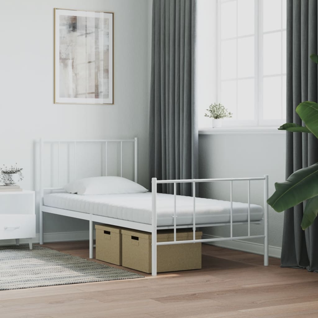 skummadras 80x200 cm 7 zoner hårdhed 20 ILD hvid
