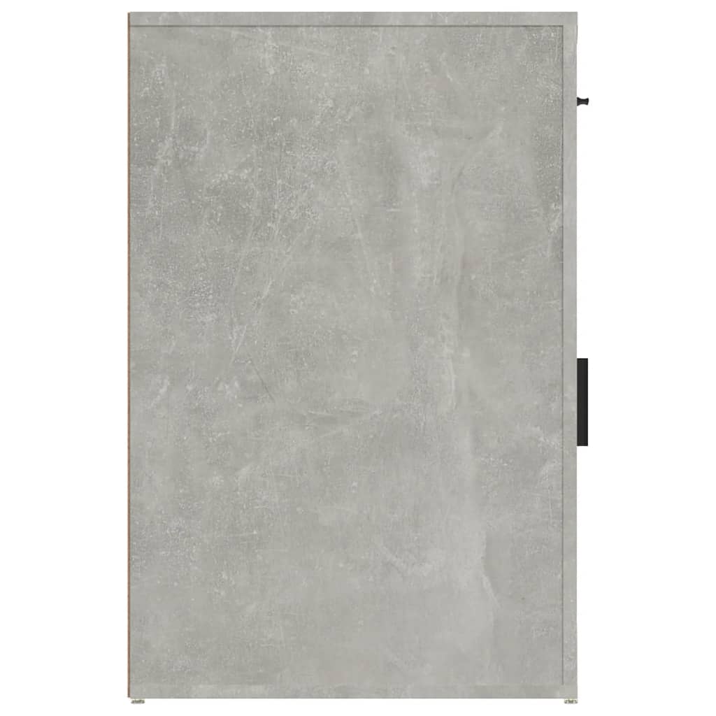 skrivebordsskab 40x49x75 cm konstrueret træ betongrå