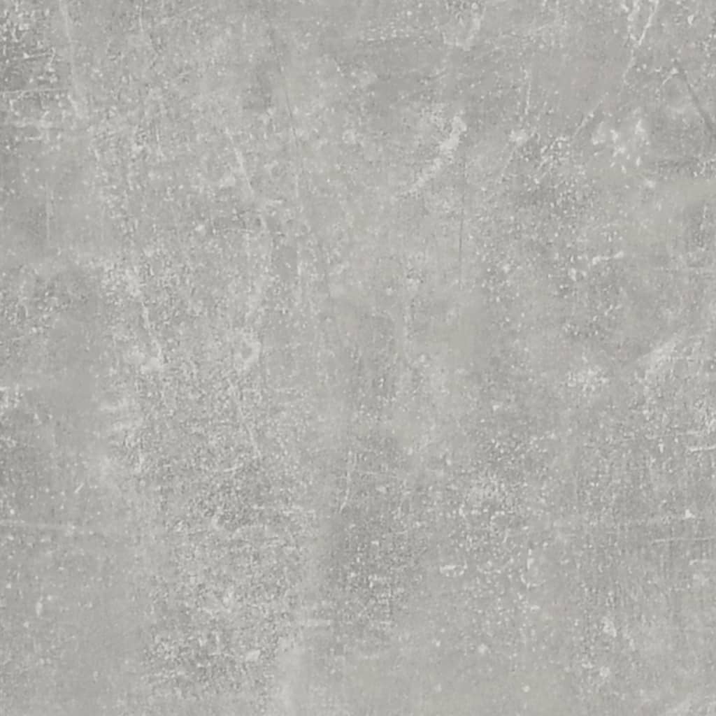 skrivebordsskab 40x49x75 cm konstrueret træ betongrå