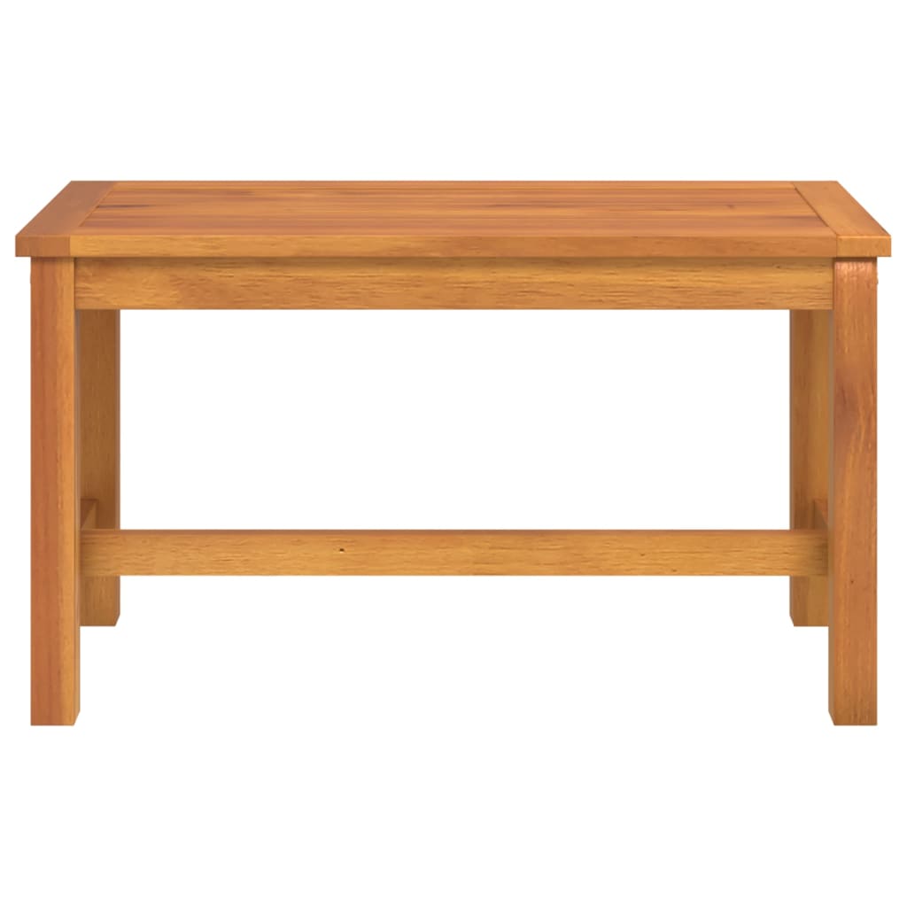 havebænk 80x35x45 cm massivt akacietræ