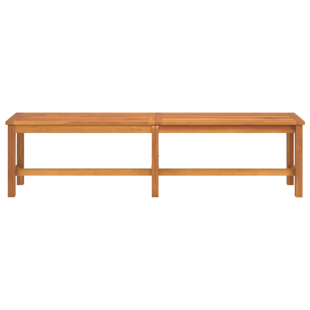 havebænk 180x35x45 cm massivt akacietræ