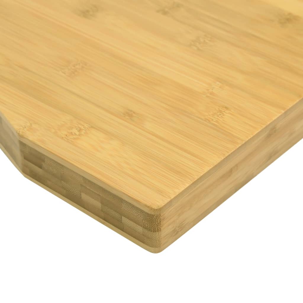bordplade til skrivebord 110x55x4 cm bambus