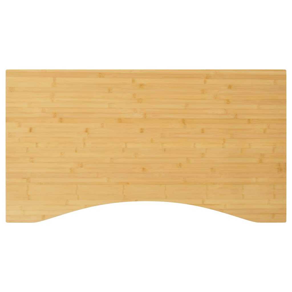 bordplade til skrivebord 100x60x4 cm bambus