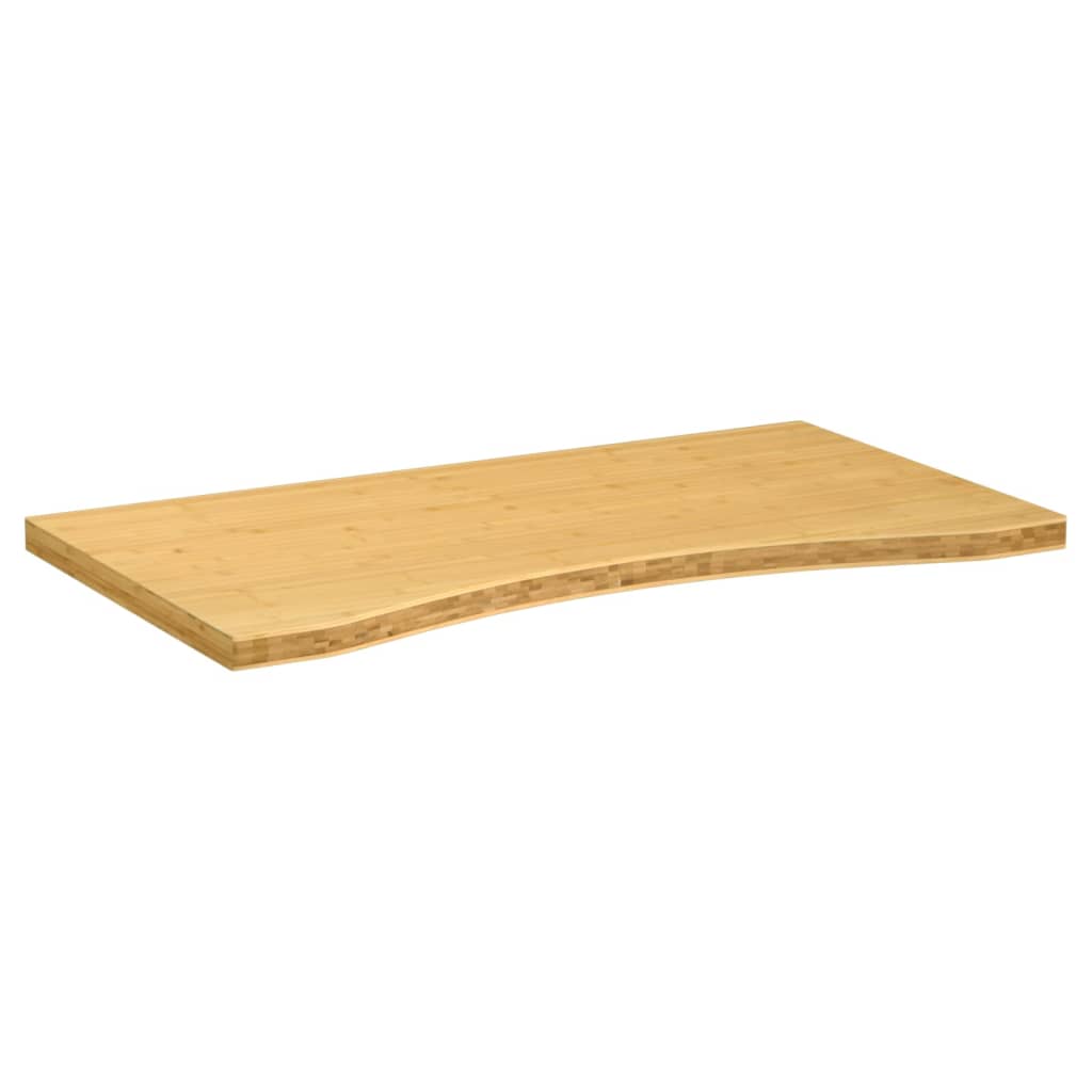 bordplade til skrivebord 100x60x4 cm bambus