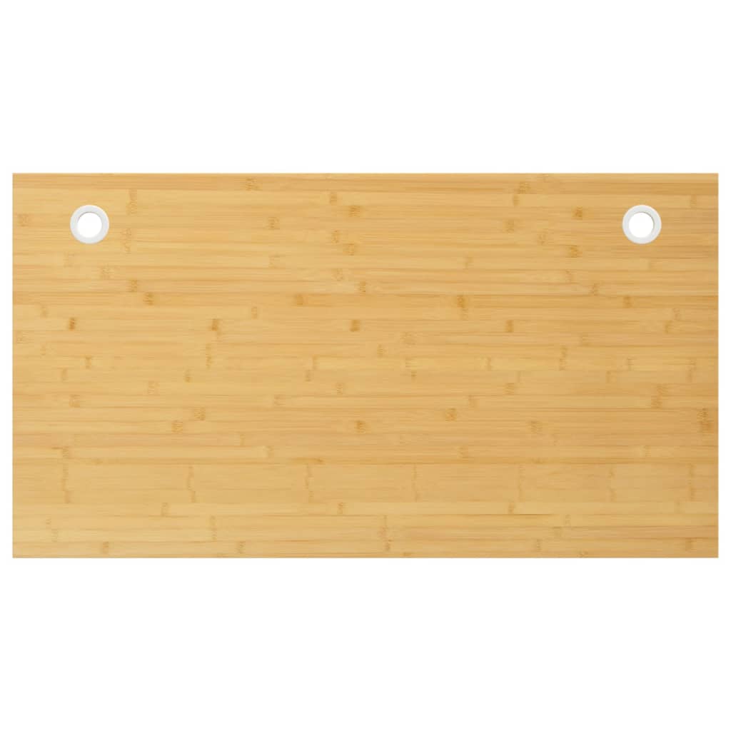 bordplade til skrivebord 110x60x1,5 cm bambus