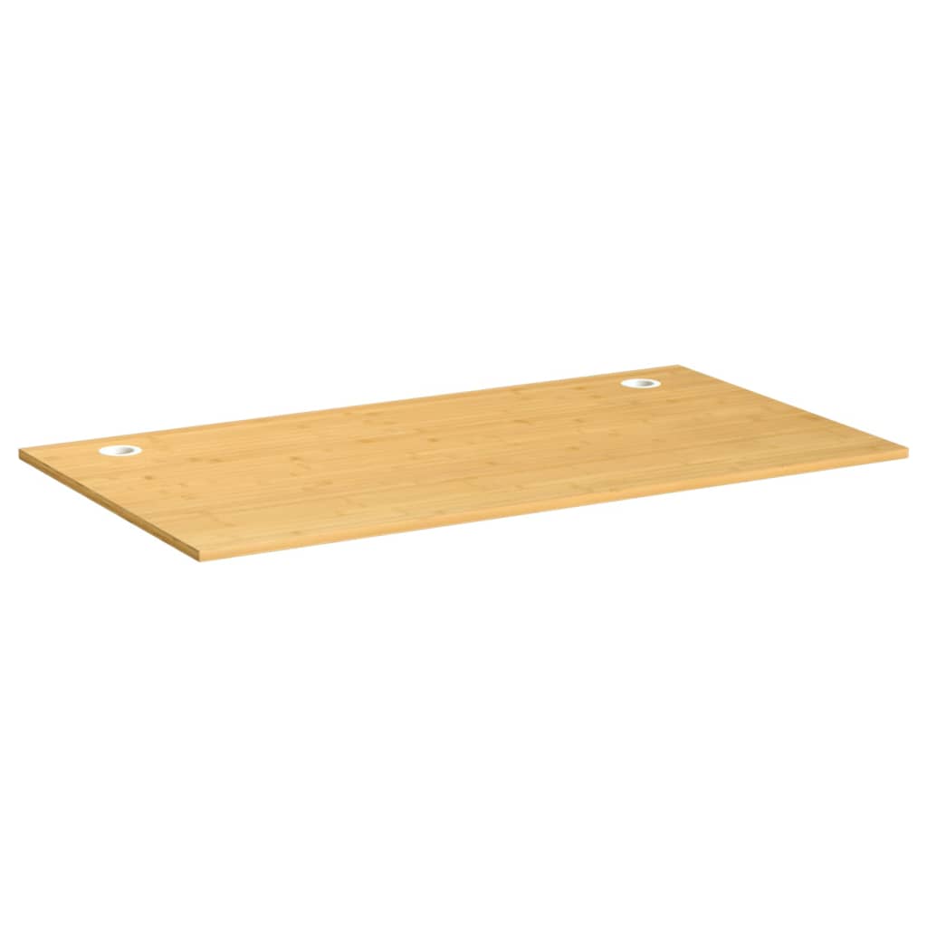bordplade til skrivebord 110x60x1,5 cm bambus