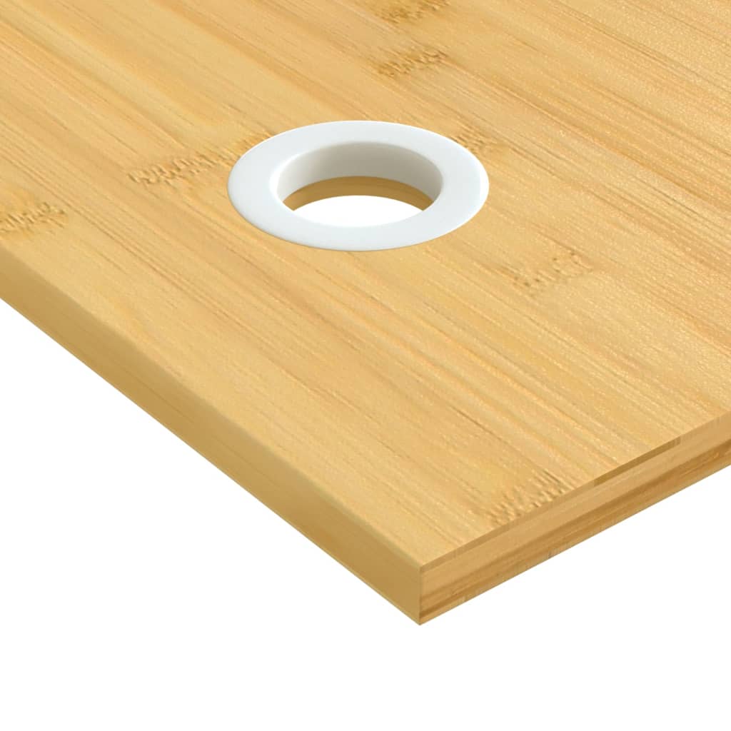 bordplade til skrivebord 110x60x1,5 cm bambus
