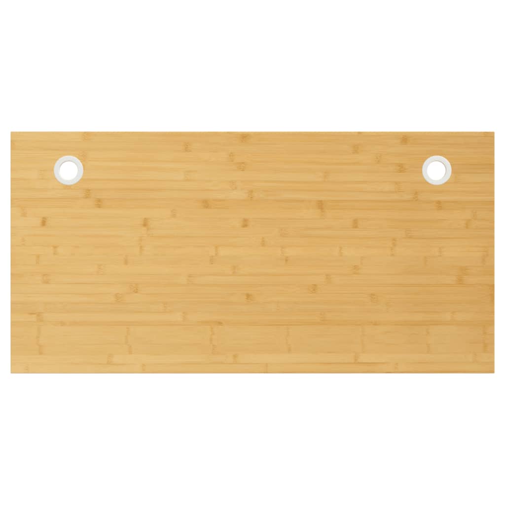 bordplade til skrivebord 100x50x4 cm bambus