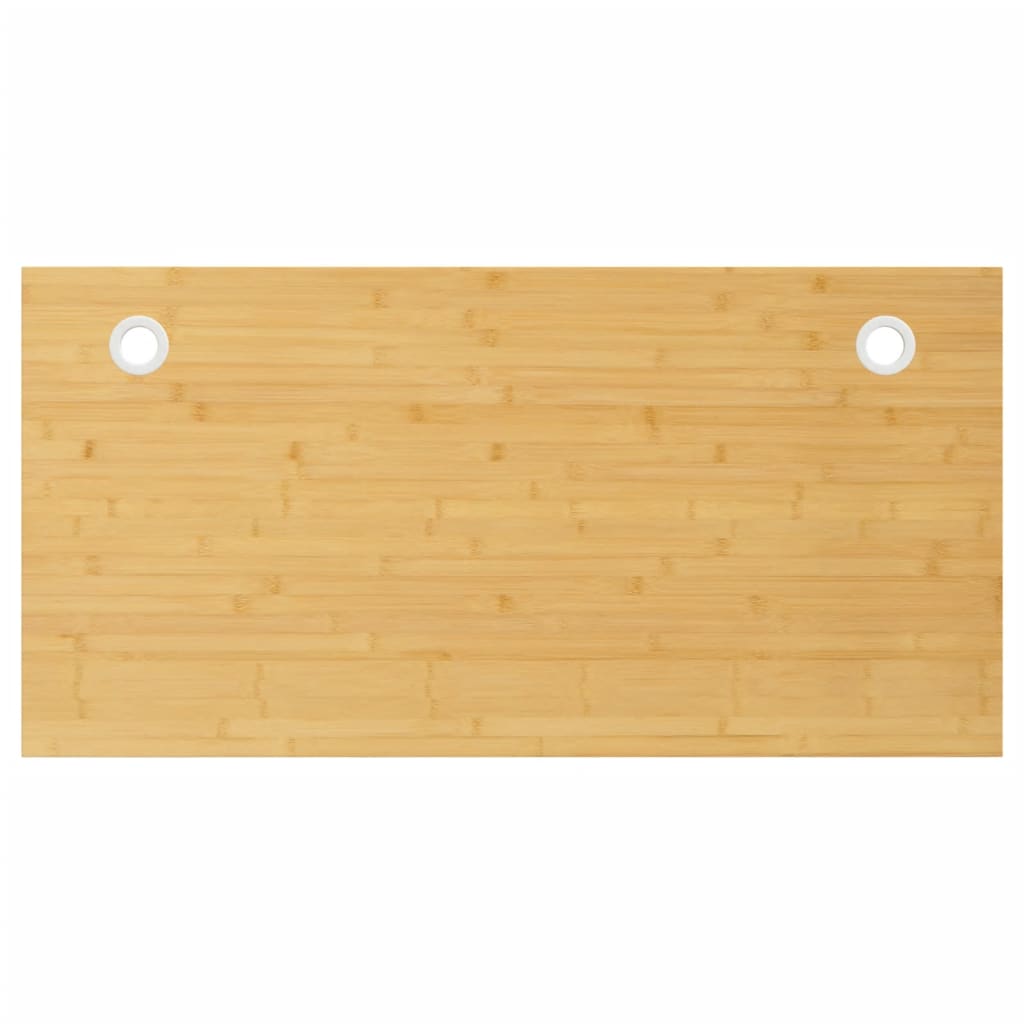 bordplade til skrivebord 110x55x4 cm bambus