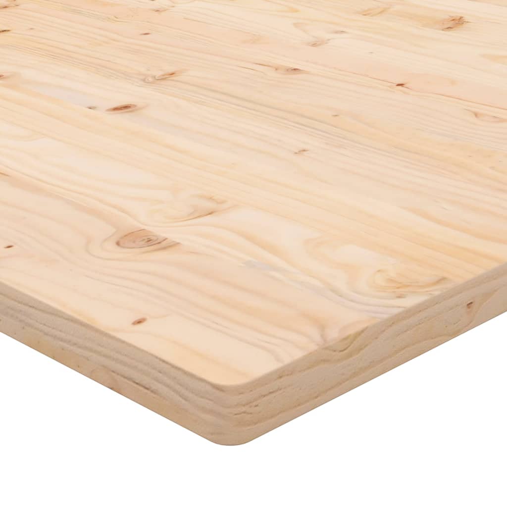 skrivebordsplade 100x60x2,5 cm massivt fyrretræ