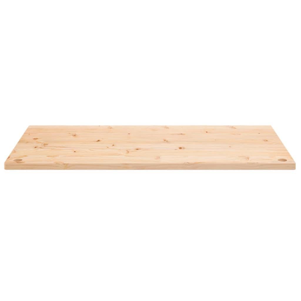 skrivebordsplade 110x60x2,5 cm massivt fyrretræ