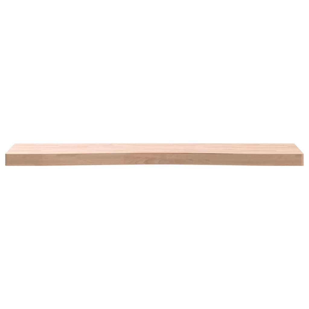skrivebordsplade 100x(45-50)x4 cm massivt bøgetræ