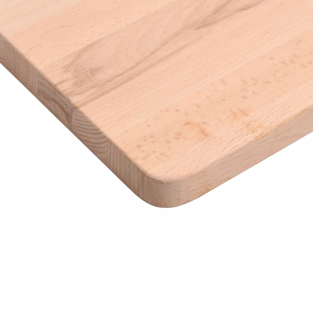 skrivebordsplade 100x(45-50)x4 cm massivt bøgetræ