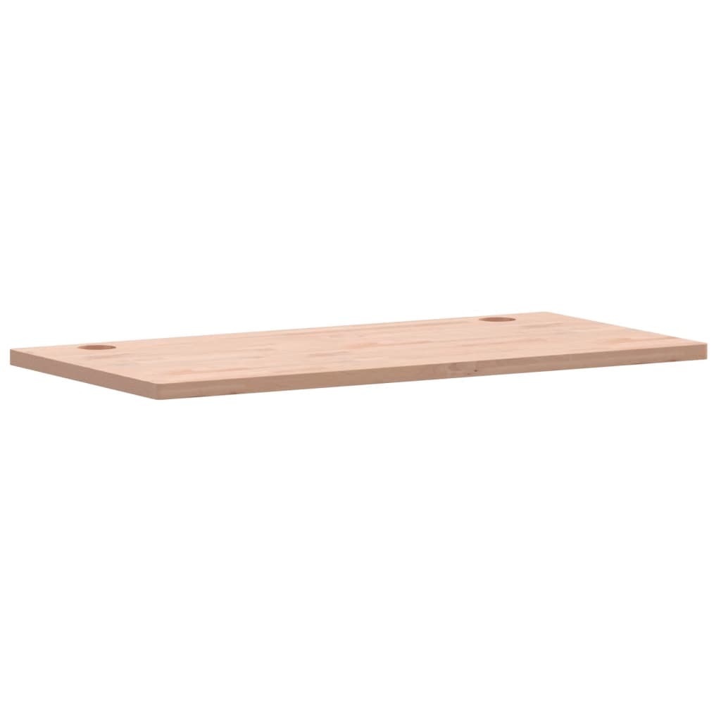 skrivebordsplade 100x50x2,5 cm massivt bøgetræ