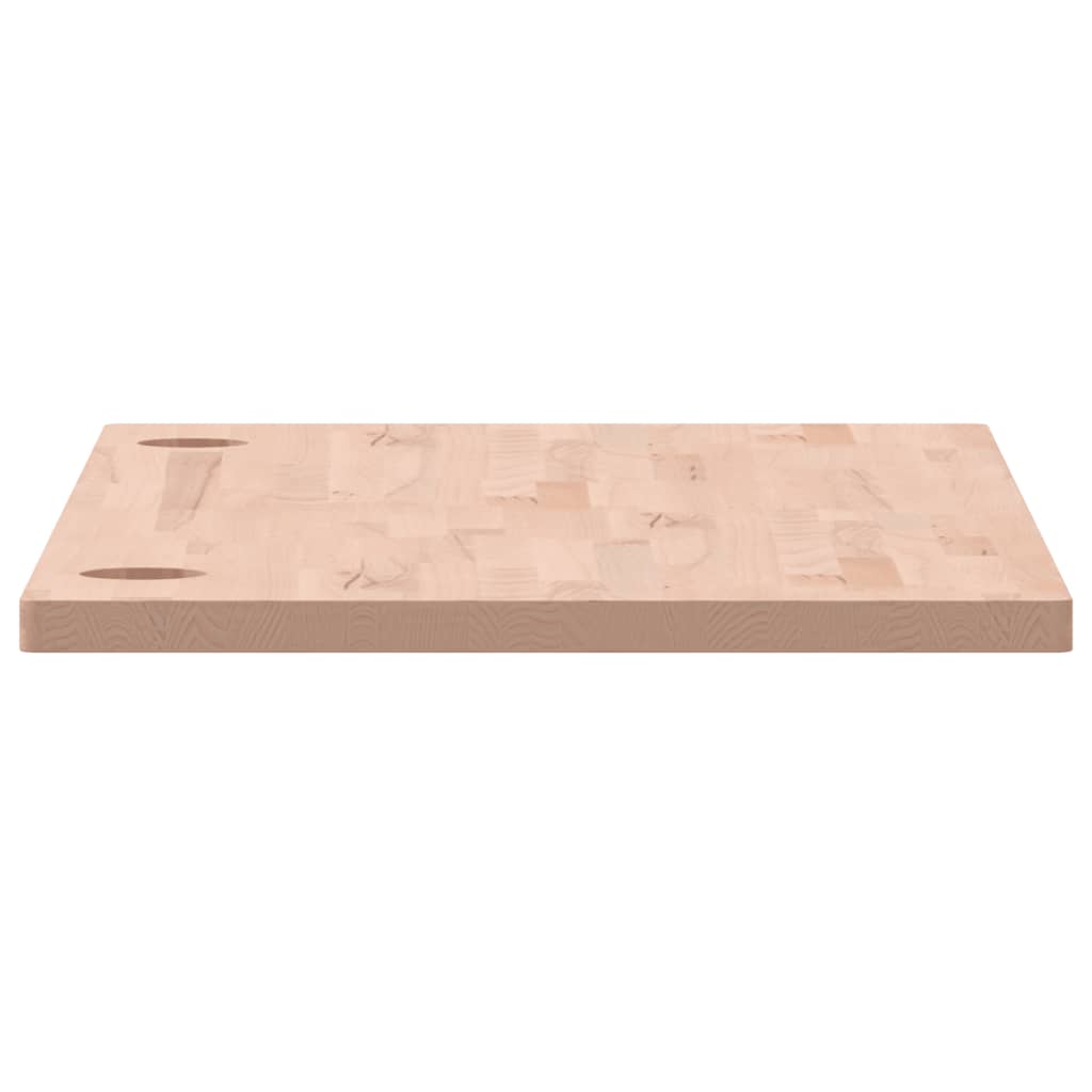 skrivebordsplade 100x50x2,5 cm massivt bøgetræ