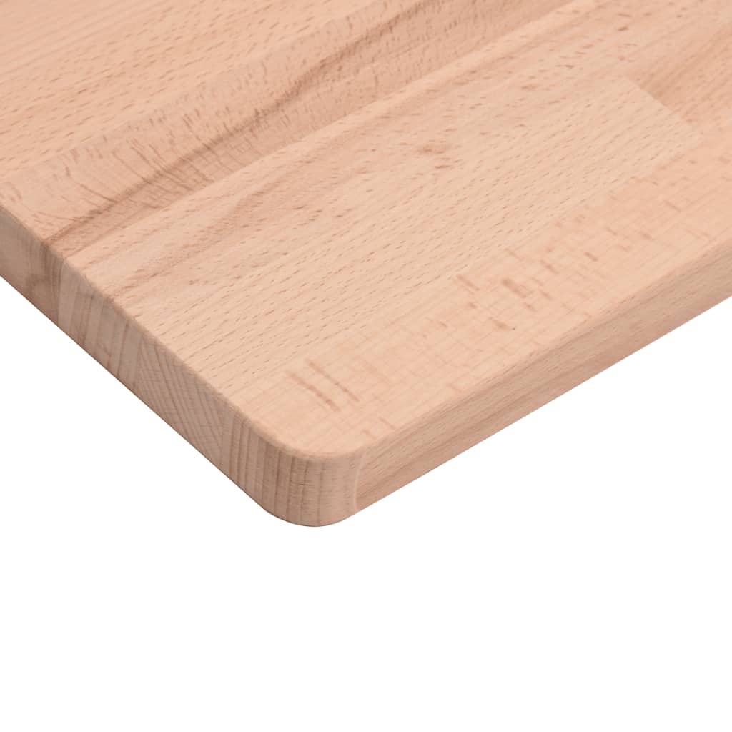 skrivebordsplade 100x50x2,5 cm massivt bøgetræ