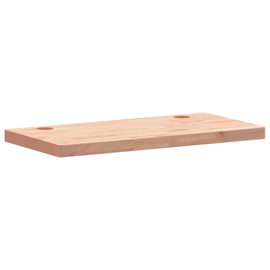 skrivebordsplade 80x40x4 cm massivt bøgetræ