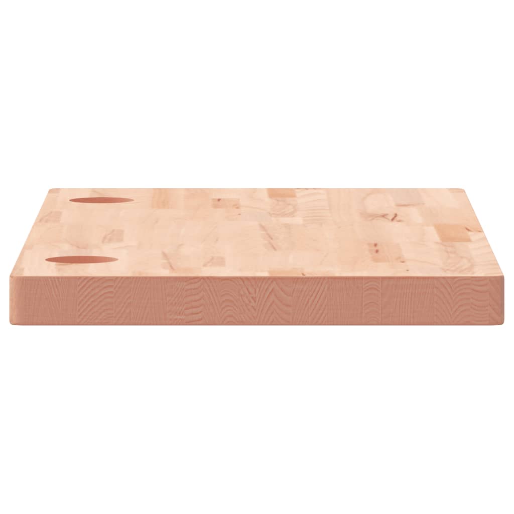 skrivebordsplade 80x40x4 cm massivt bøgetræ