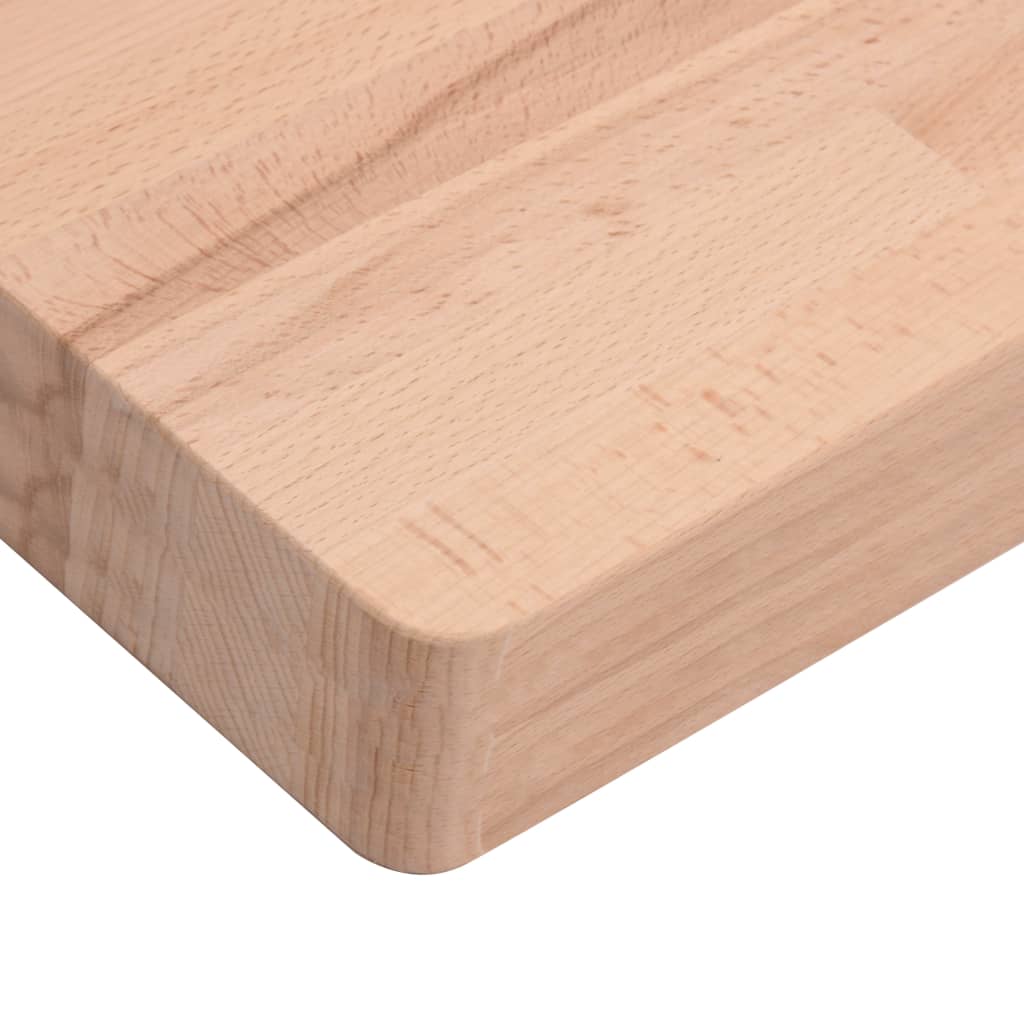 skrivebordsplade 100x50x4 cm massivt bøgetræ