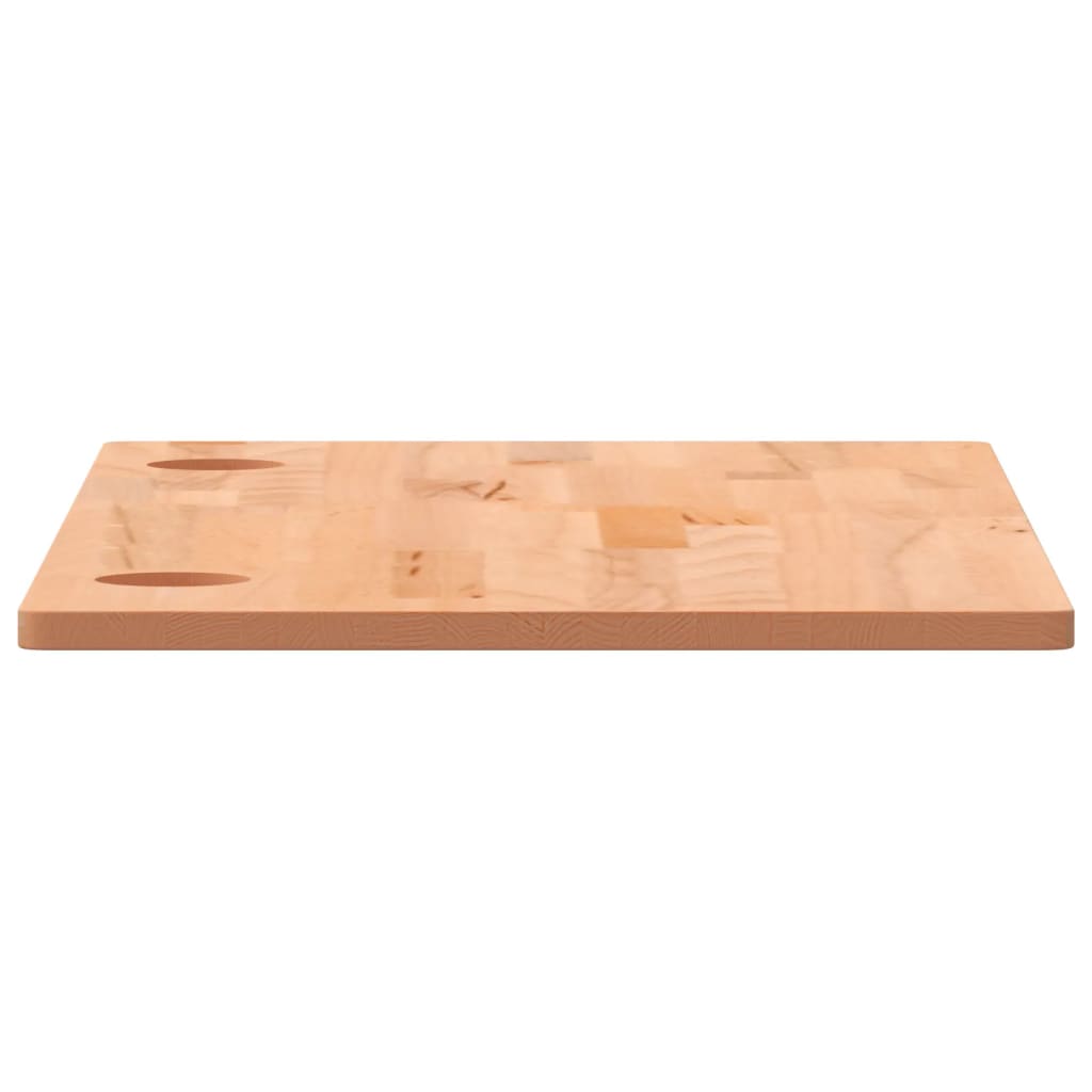 skrivebordsplade 110x55x1,5 cm massivt bøgetræ