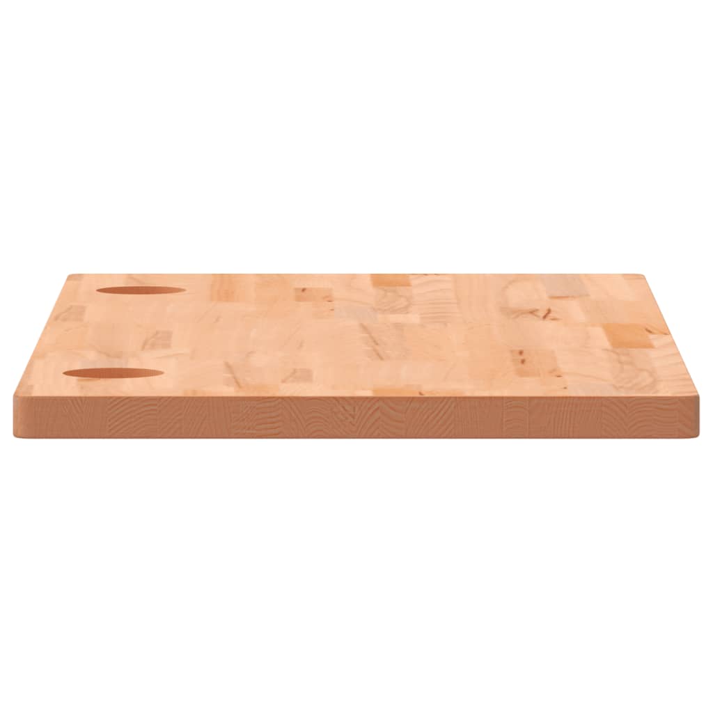 skrivebordsplade 80x40x2,5 cm massivt bøgetræ