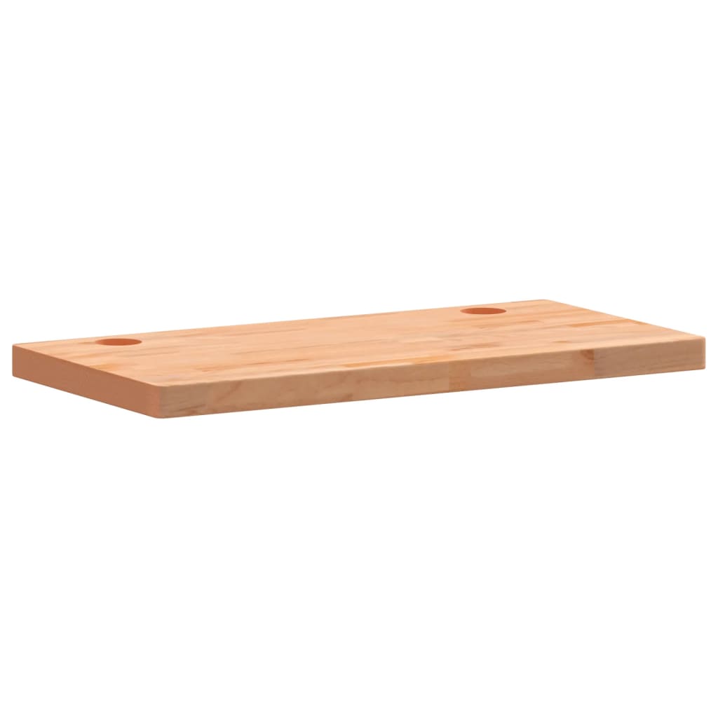 skrivebordsplade 100x50x4 cm massivt bøgetræ