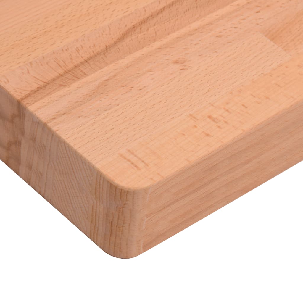 skrivebordsplade 100x50x4 cm massivt bøgetræ