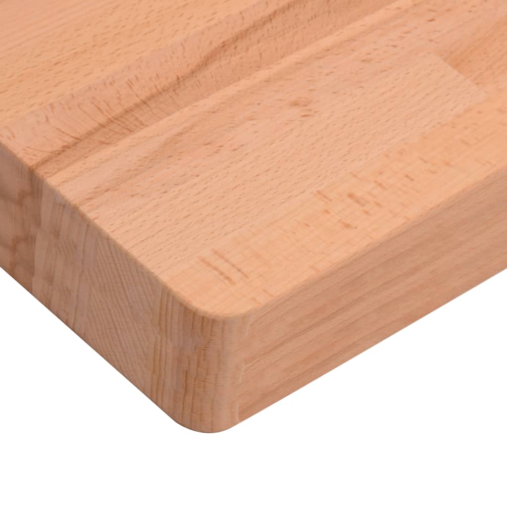 skrivebordsplade 110x55x4 cm massivt bøgetræ