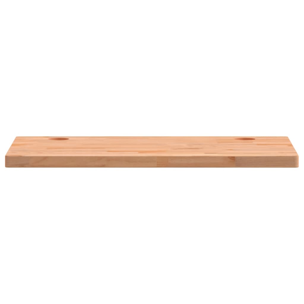 skrivebordsplade 110x60x4 cm massivt bøgetræ
