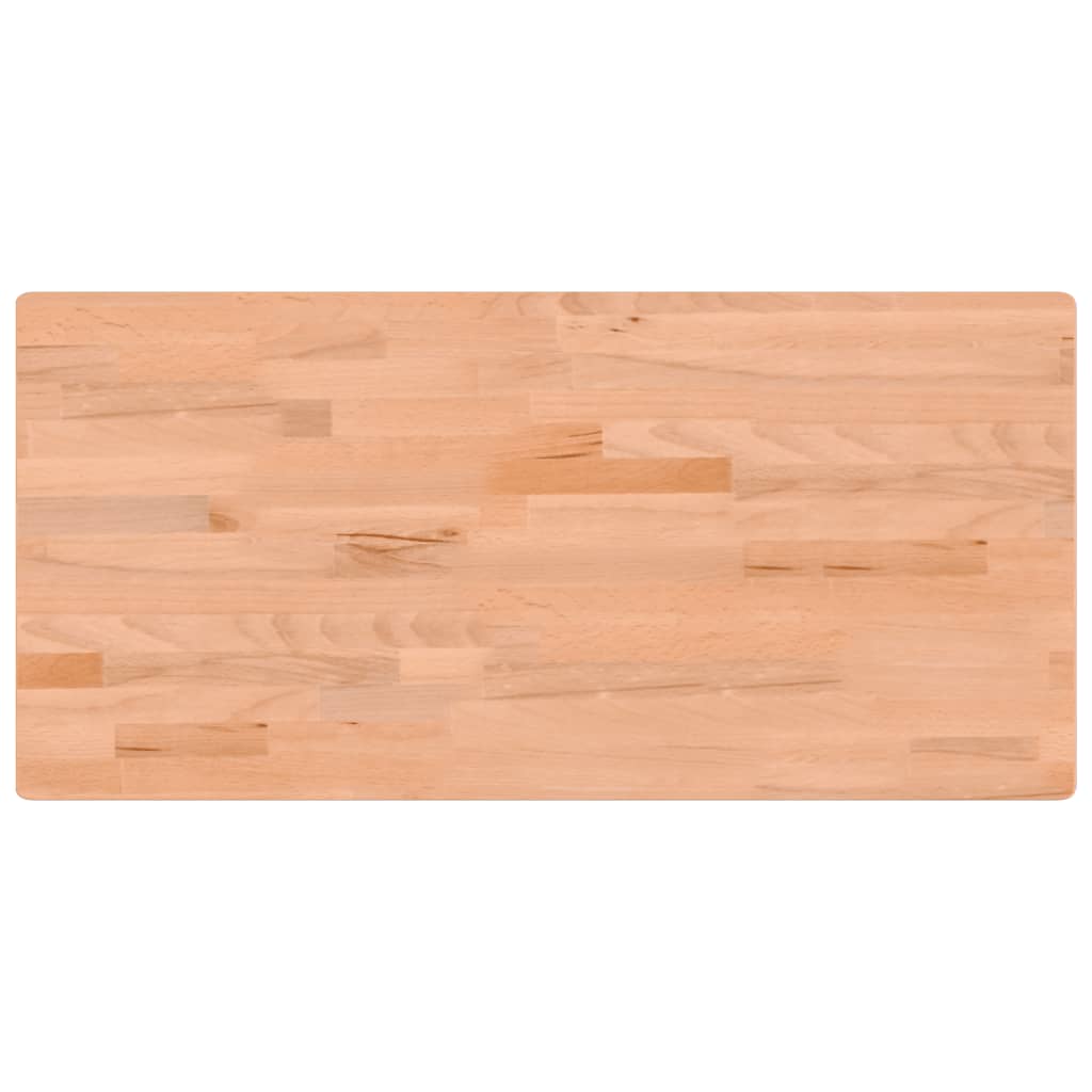 skrivebordsplade 115x55x2,5 cm massivt bøgetræ