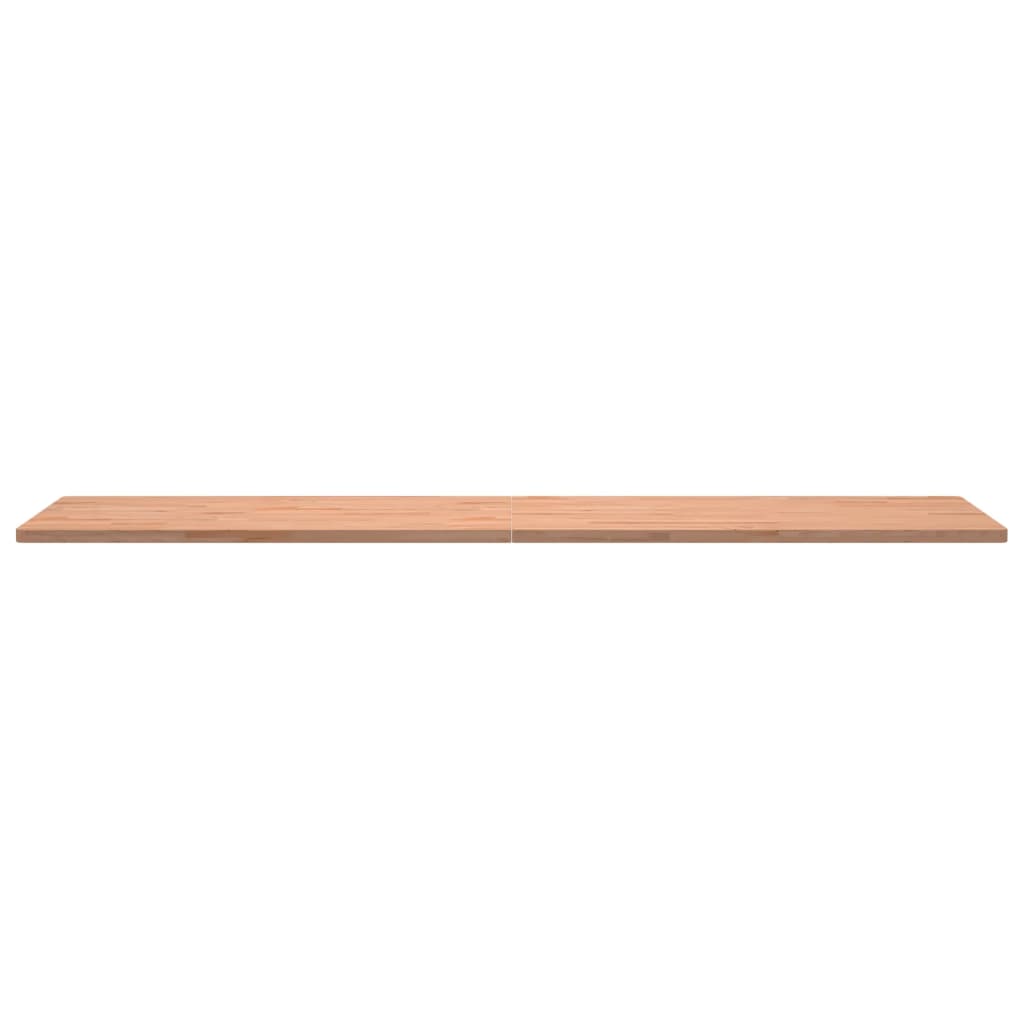 skrivebordsplade 180x55x2,5 cm massivt bøgetræ