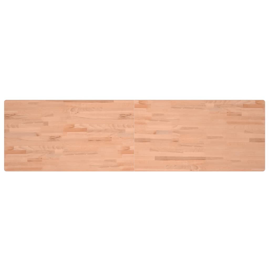 skrivebordsplade 200x55x2,5 cm massivt bøgetræ