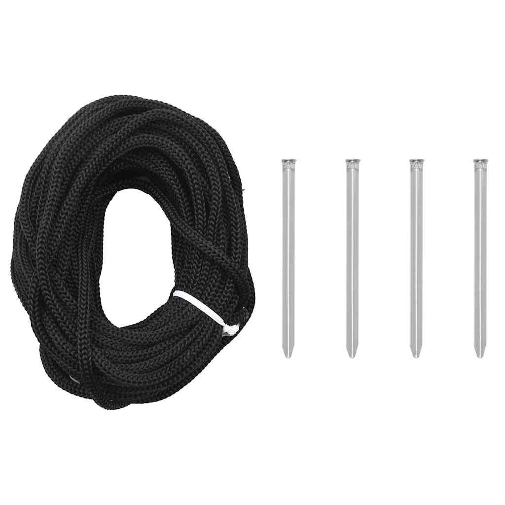 LED-juletræ 275 LED'er 180 cm blåt lys