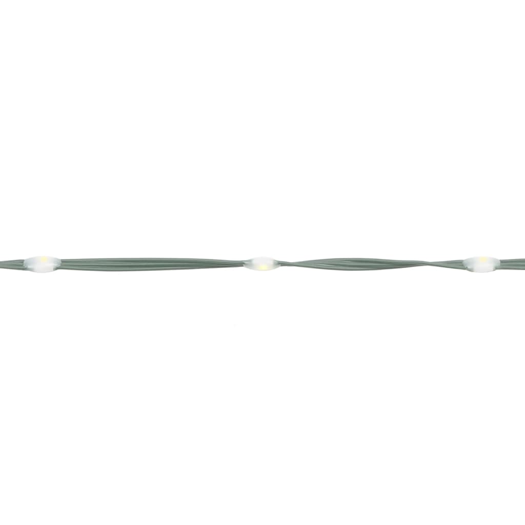 LED-juletræ med spyd 570 LED'er 300 cm farverigt lys