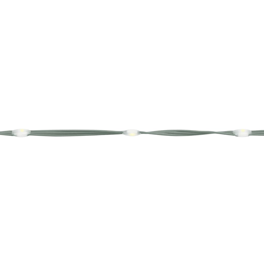 LED-juletræ til flagstang 550 LED'er 300 cm varmt hvidt lys