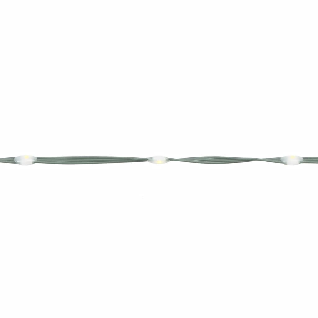 LED-juletræ til flagstang 3000 LED'er 800 cm blåt lys